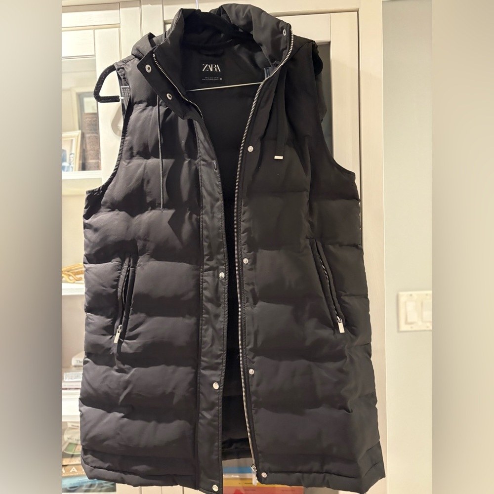 Zara Puffer Vest - M